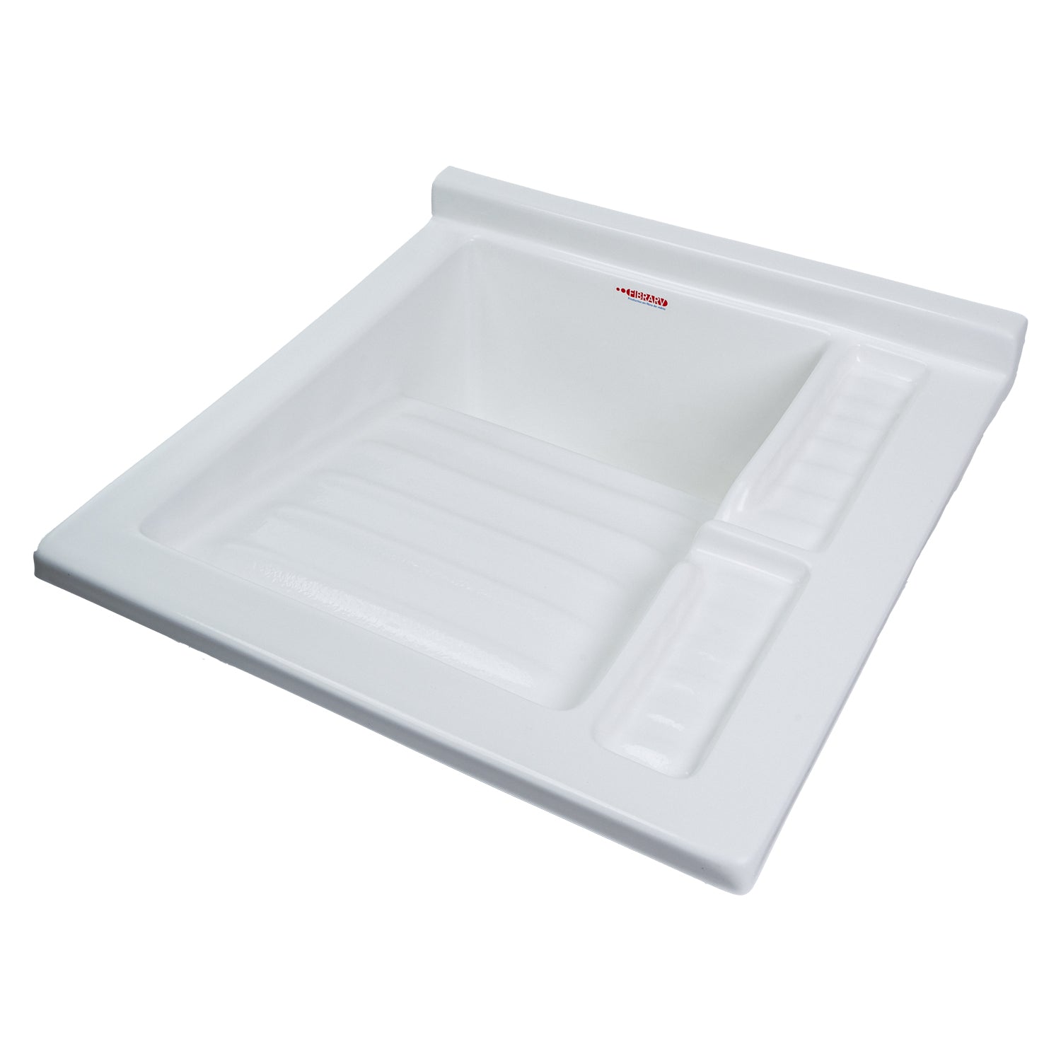 LAVARROPA POZO PEQUEÑO Y JABONERA 51 x 52 cm con flauta | FIBRARV